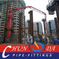 Hebei chunda brand 12m 15m 18m Manual concrete pump placing boom